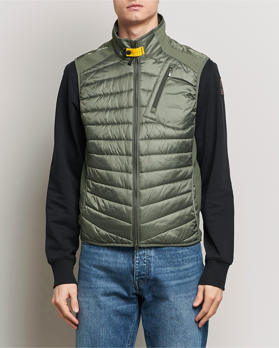 Herre | Efterårsjakker | Parajumpers | Zavier Hybrid Vest Thyme Green