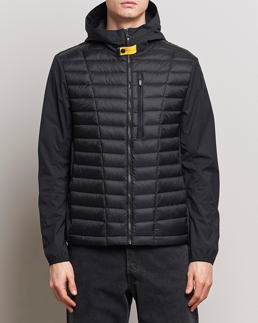 Herre | Forårsjakker | Parajumpers | Hiram Hybrid Hooded Jacket Black