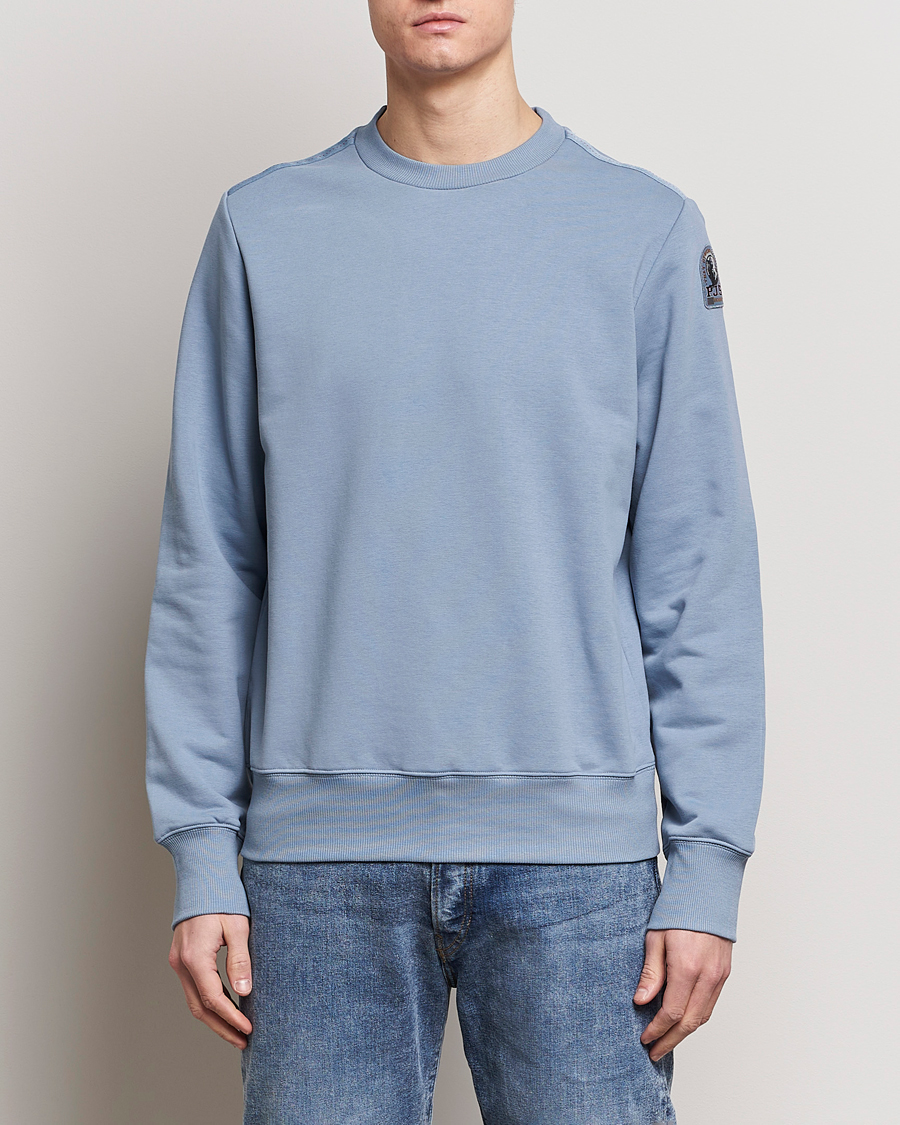 Herre | Parajumpers | Parajumpers | K2 Super Easy Crew Neck Sweatshirt Blue Stone