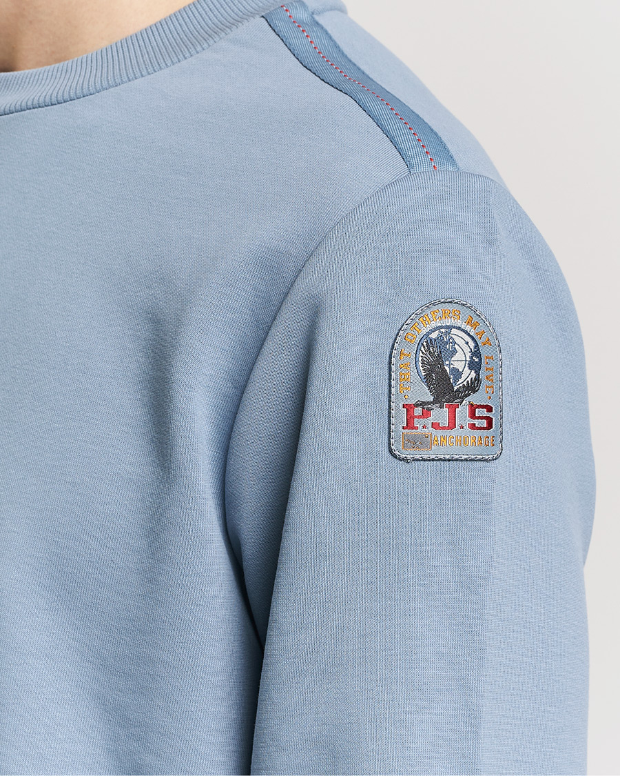 Herre | Trøjer | Parajumpers | K2 Super Easy Crew Neck Sweatshirt Blue Stone