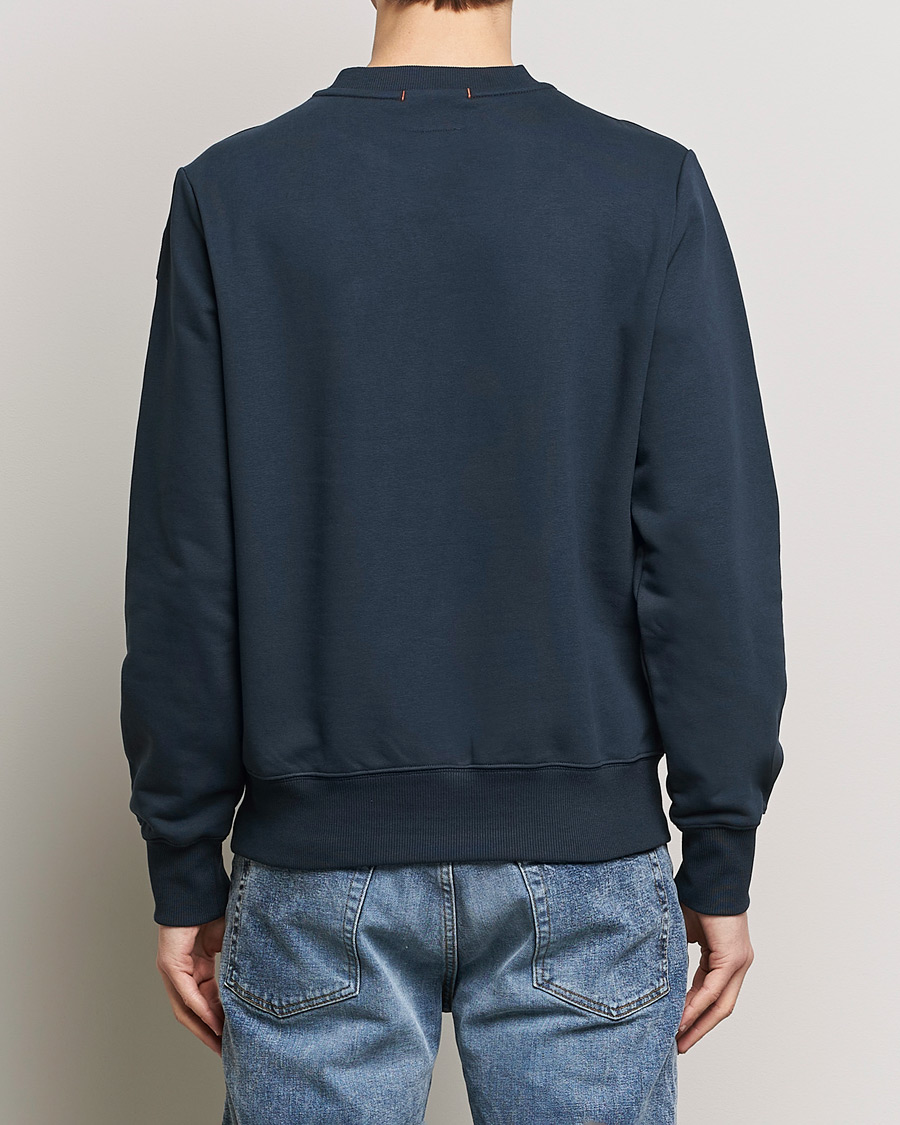 Herre | Trøjer | Parajumpers | K2 Super Easy Crew Neck Sweatshirt Blue Navy