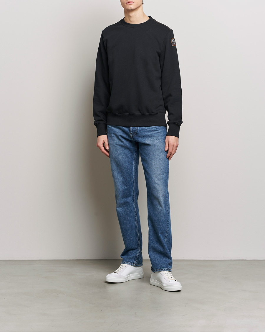 Herre | Trøjer | Parajumpers | K2 Super Easy Crew Neck Sweatshirt Black