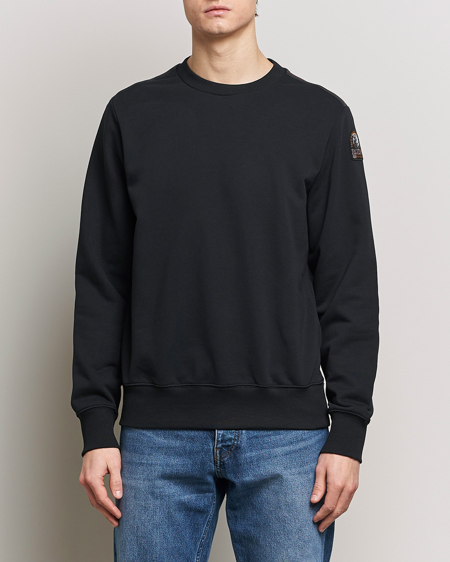 Herre | Klær | Parajumpers | K2 Super Easy Crew Neck Sweatshirt Black