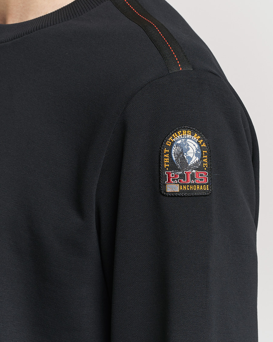 Herre | Trøjer | Parajumpers | K2 Super Easy Crew Neck Sweatshirt Black