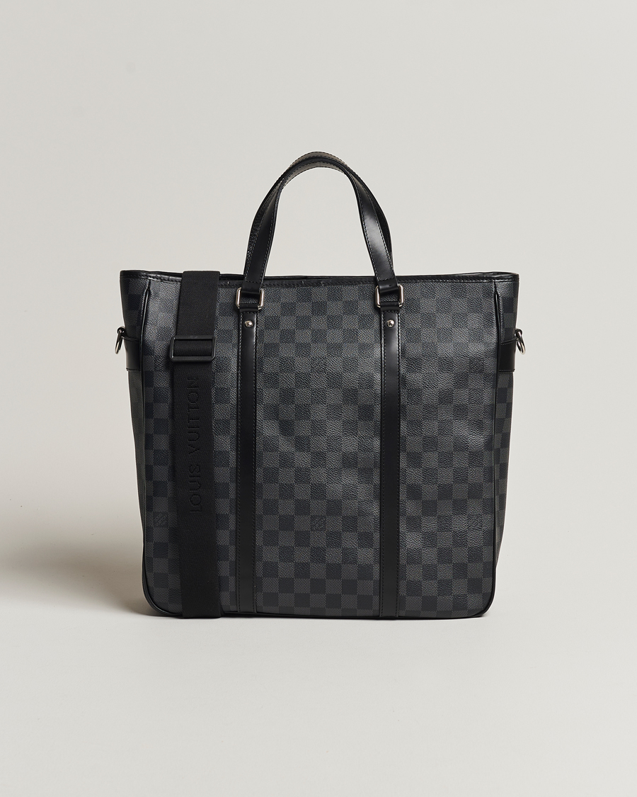 Herre | Louis Vuitton Pre-Owned Tadao Tote Bag Damier Graphite | Louis Vuitton Pre-Owned | Tadao Tote Bag Damier Graphite