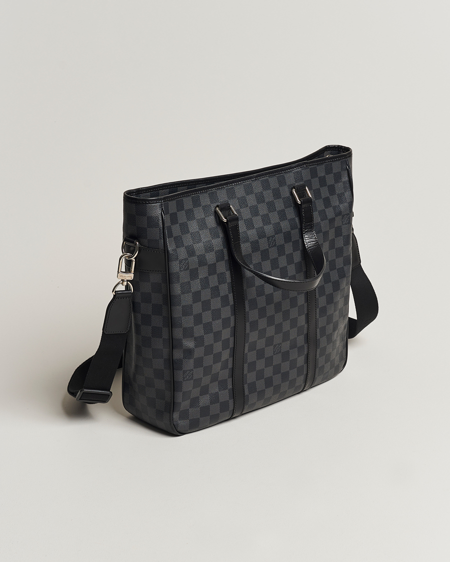 Herre | Louis Vuitton Pre-Owned Tadao Tote Bag Damier Graphite | Louis Vuitton Pre-Owned | Tadao Tote Bag Damier Graphite