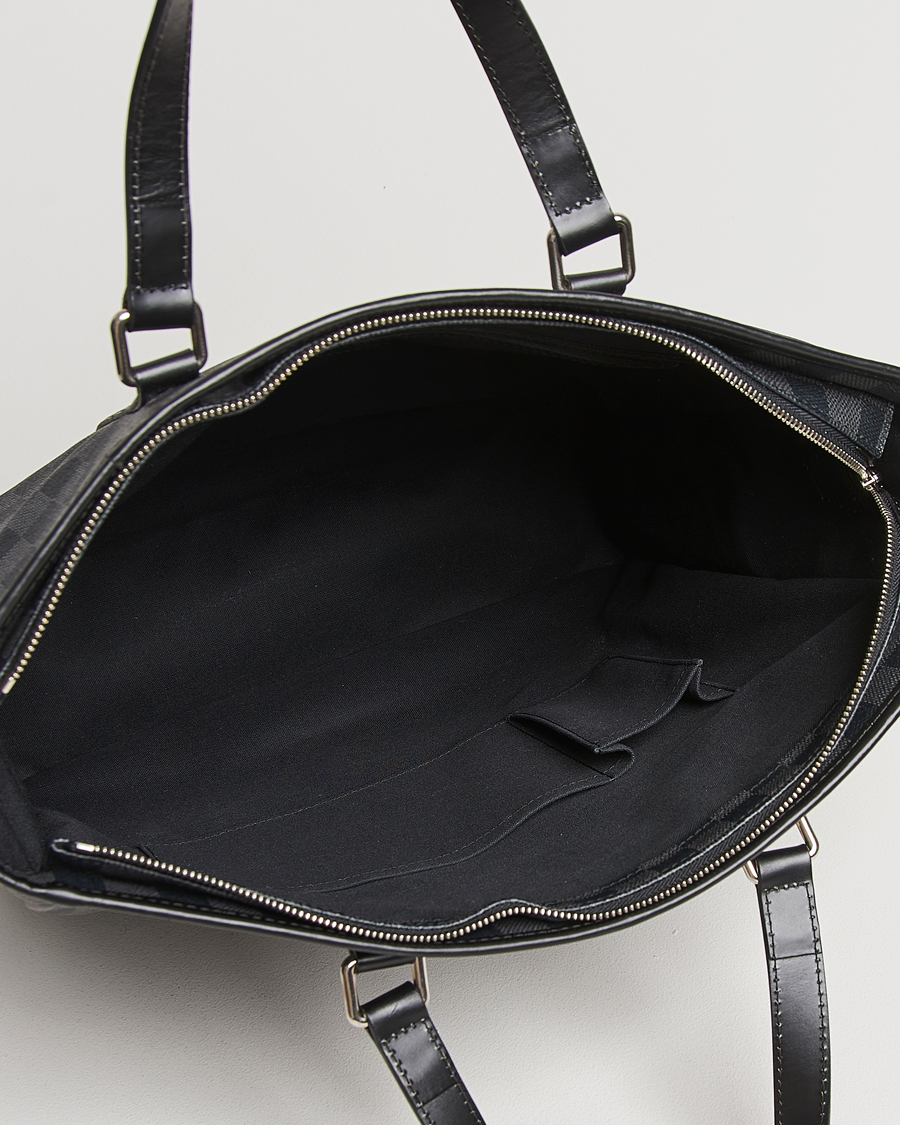 Herre | Louis Vuitton Pre-Owned Tadao Tote Bag Damier Graphite | Louis Vuitton Pre-Owned | Tadao Tote Bag Damier Graphite