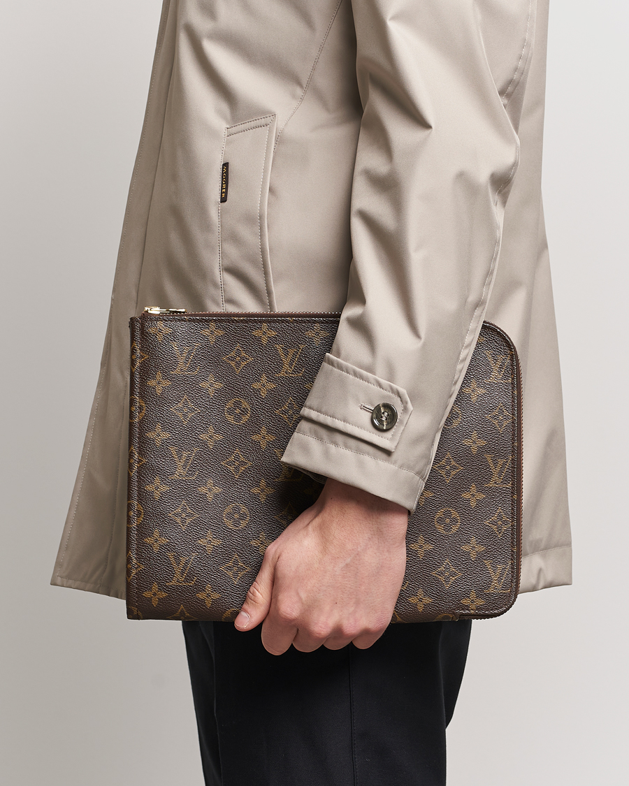 Men | Pre-Owned & Vintage Bags | Louis Vuitton Pre-Owned | Posh Documan Document Bag Monogram