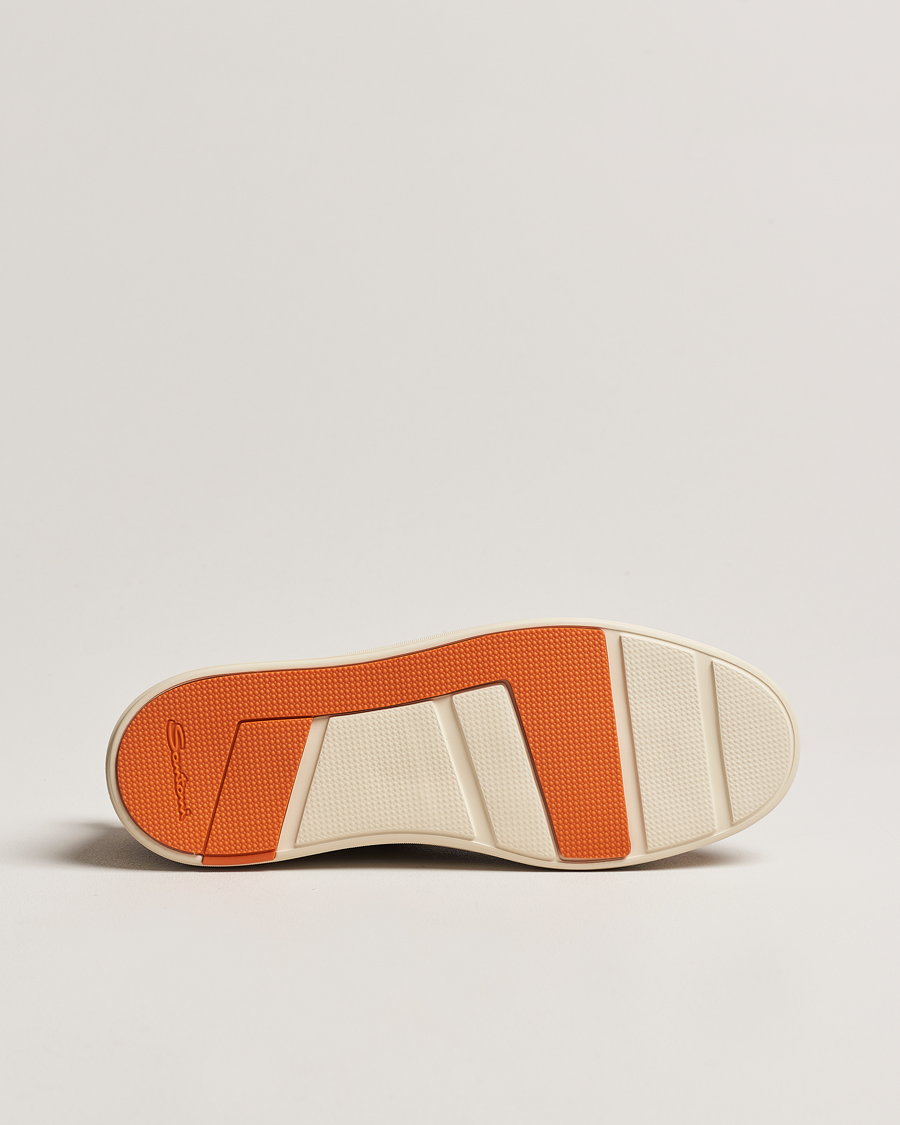 Herre | Santoni Cleanic No Lace Sneakers Brown Suede | Santoni | Cleanic No Lace Sneakers Brown Suede