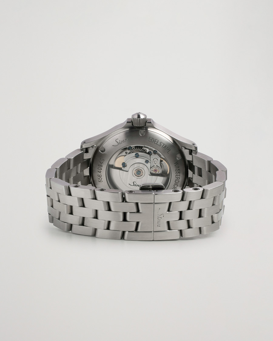 Herre | Sinn Pre-Owned 556 Stainless Steal 38,5 Black Silver | Sinn Pre-Owned | 556 Stainless Steal 38,5 Black Silver