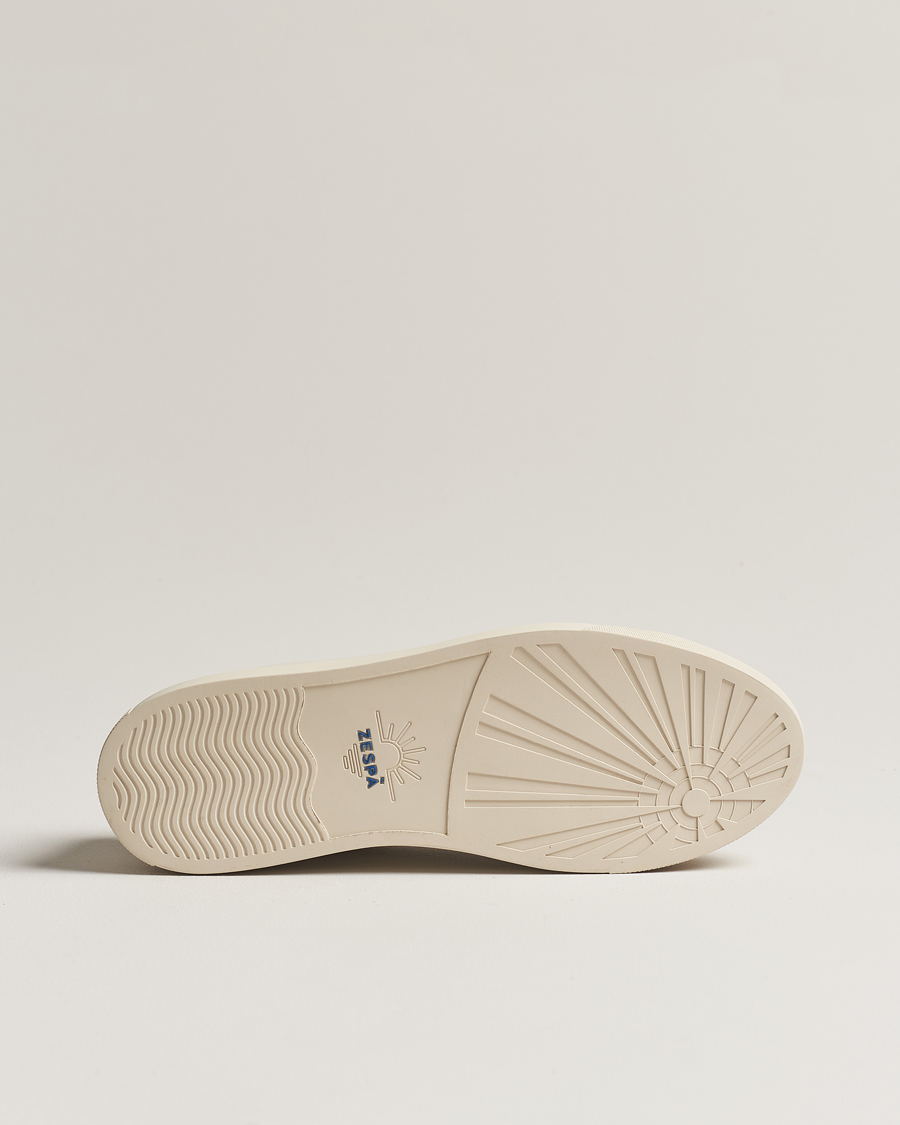 Herre | Zespà ZSP4 Nappa Leather Sneakers Off White/Brown | Zespà | ZSP4 Nappa Leather Sneakers Off White/Brown