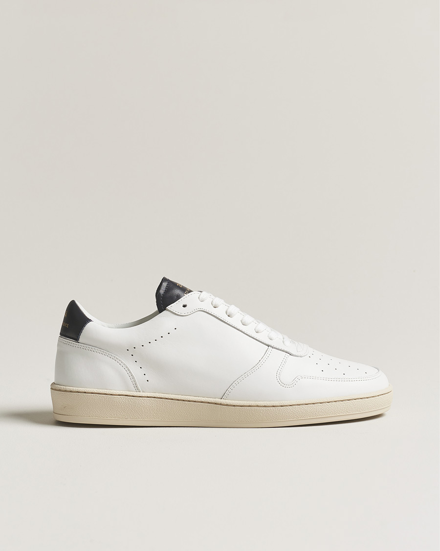 Herre | Zespà ZSP23 APLA Leather Sneakers White/Navy | Zespà | ZSP23 APLA Leather Sneakers White/Navy