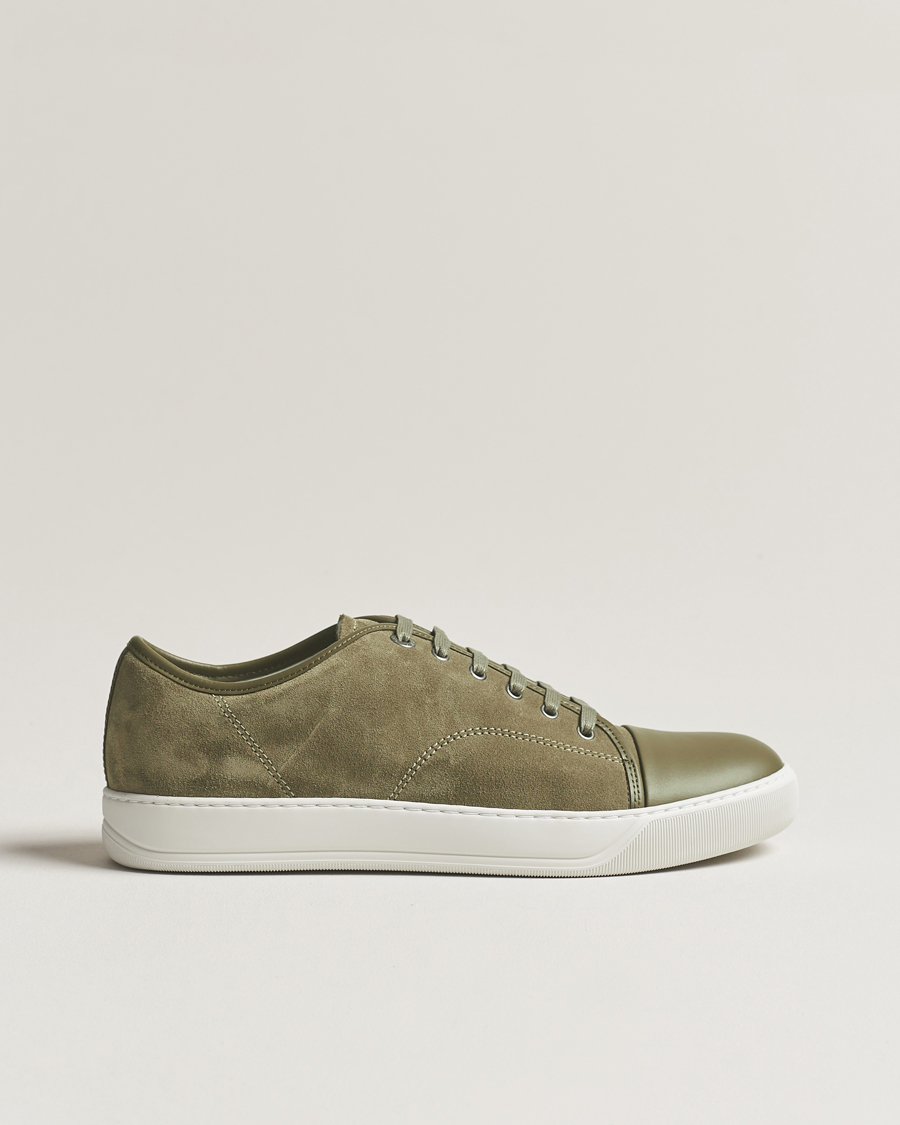 Herre | Lanvin Nappa Cap Toe Sneaker Solitary | Lanvin | Nappa Cap Toe Sneaker Solitary