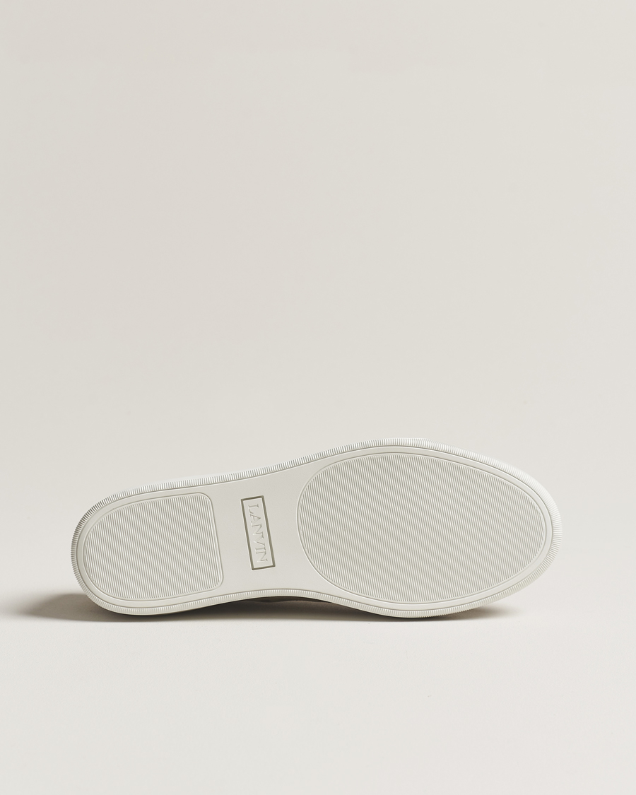 Herre | Lanvin Nappa Cap Toe Sneaker Solitary | Lanvin | Nappa Cap Toe Sneaker Solitary