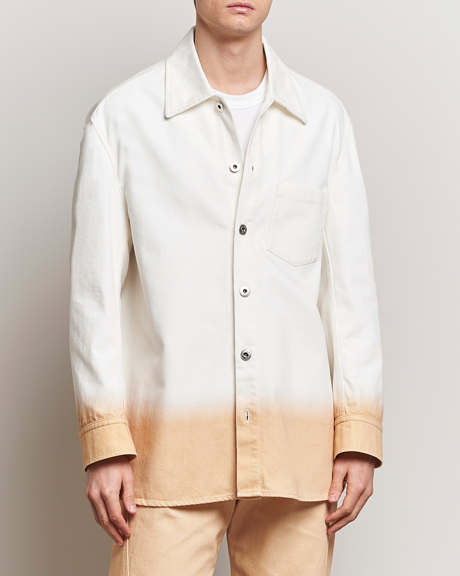 Herre | Casual | Lanvin | Degrade Effect Overshirt Vanilla