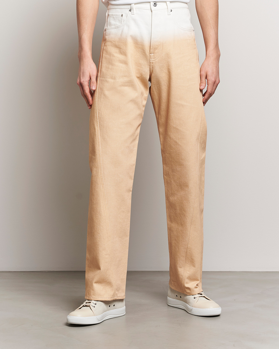 Herr | Luxury Brands | Lanvin | Degrade Twisted Pants Vanilla