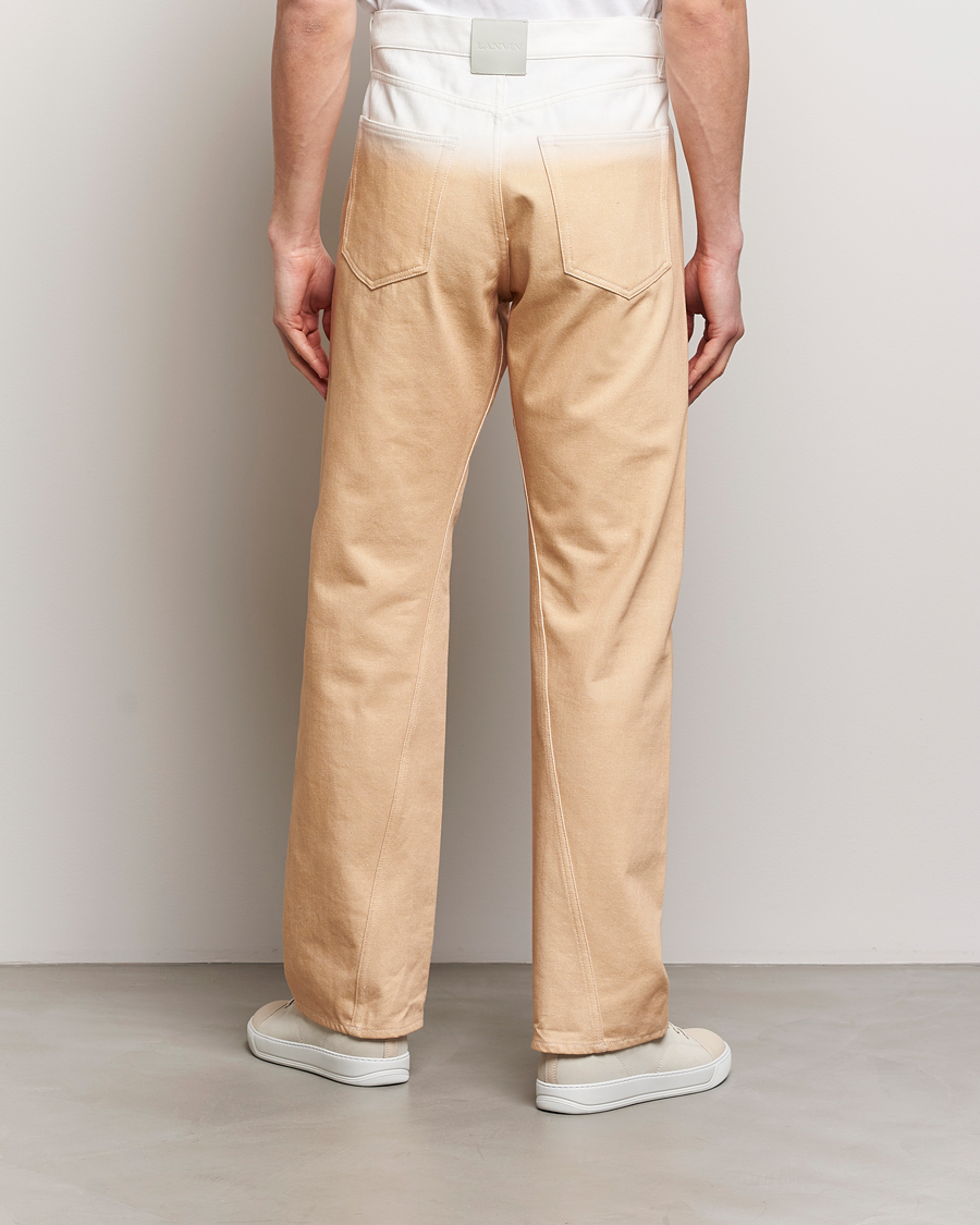 Herre | Bukser | Lanvin | Degrade Twisted Pants Vanilla
