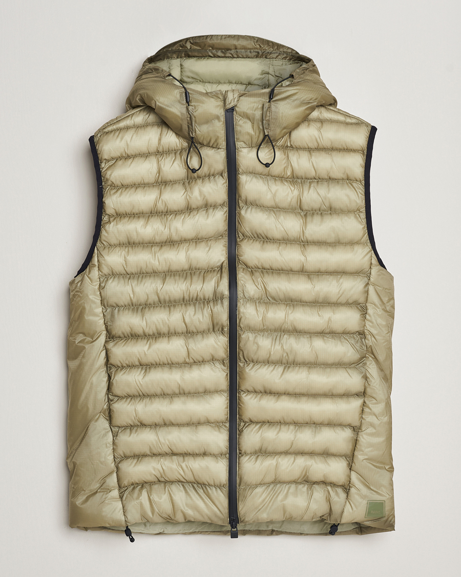 Herr |  | RAINS | Kaunas Hybrid Hooded Vest Earth