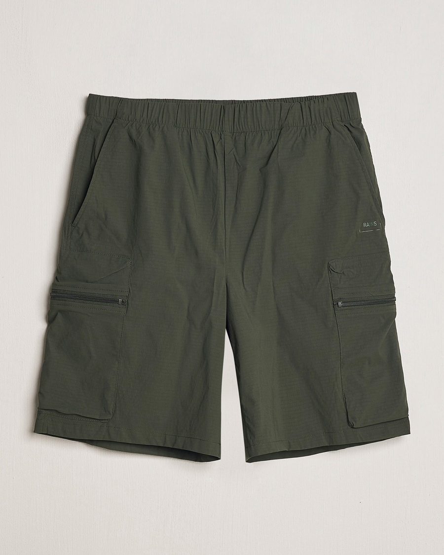 Herr |  | RAINS | Tomar Ripstop Cargo Shorts Green