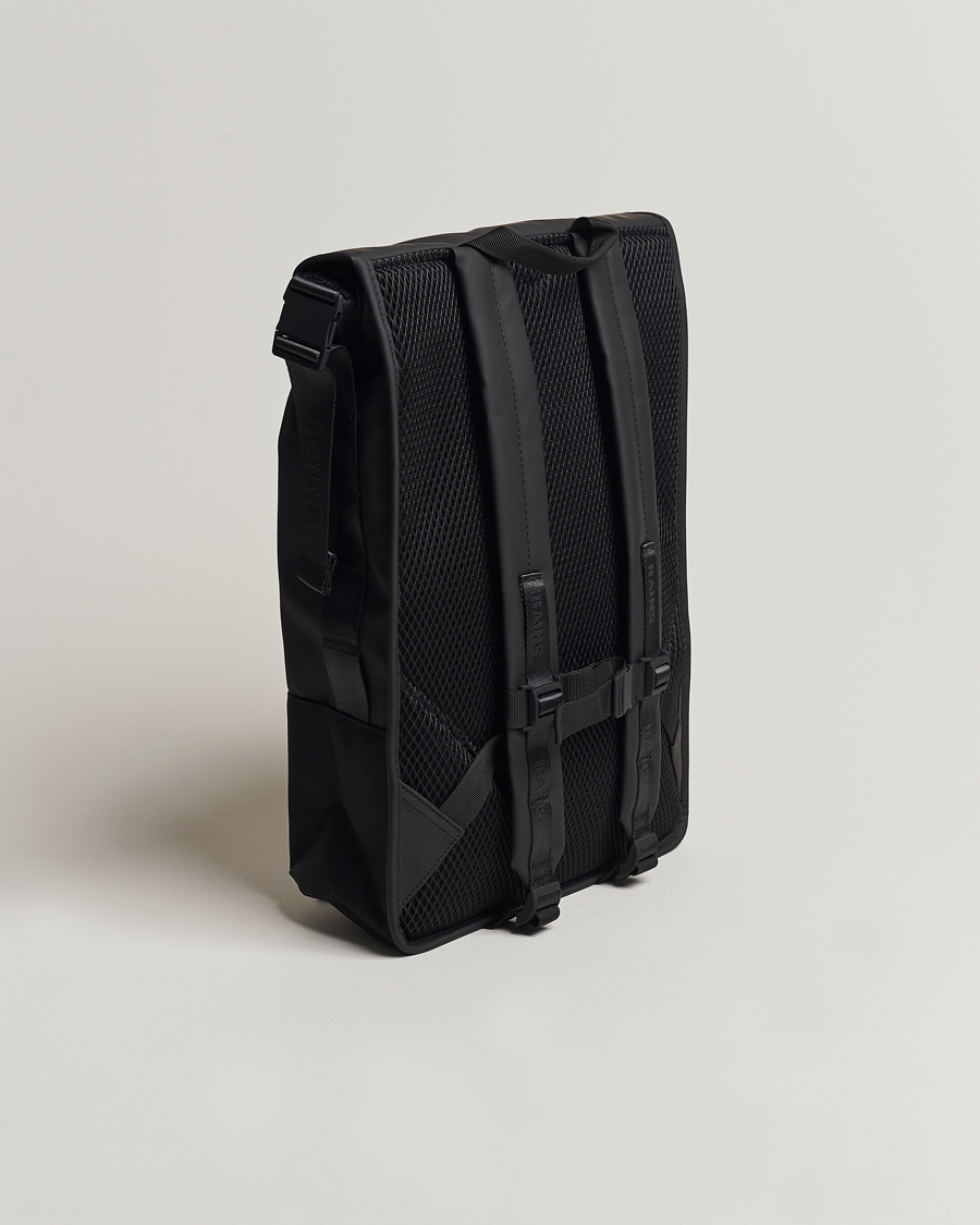 Men | RAINS | RAINS | Trail Rolltop Backpack Black