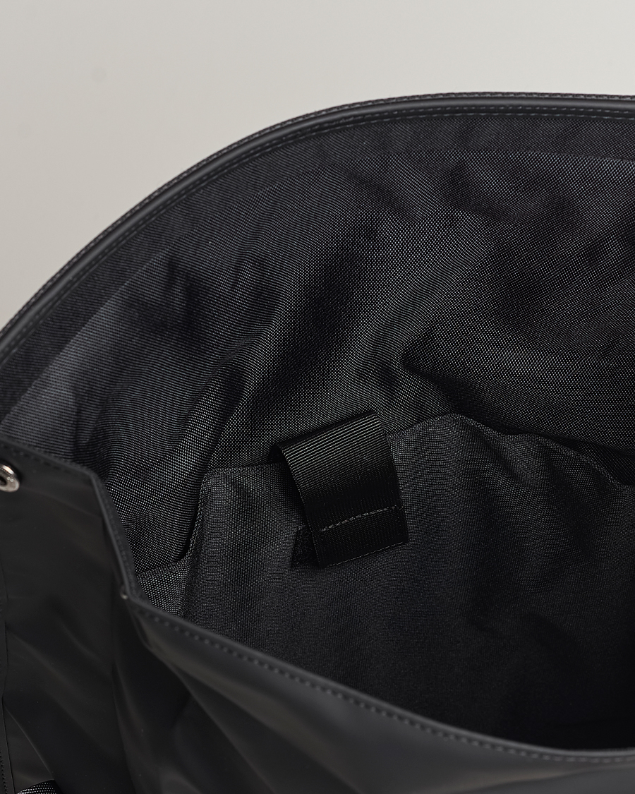 Herre | Tasker | RAINS | Trail Rolltop Backpack Black