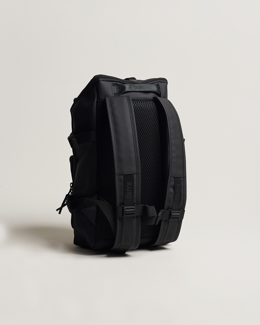 Herre | Tasker | RAINS | Trail Cargo Backpack Black