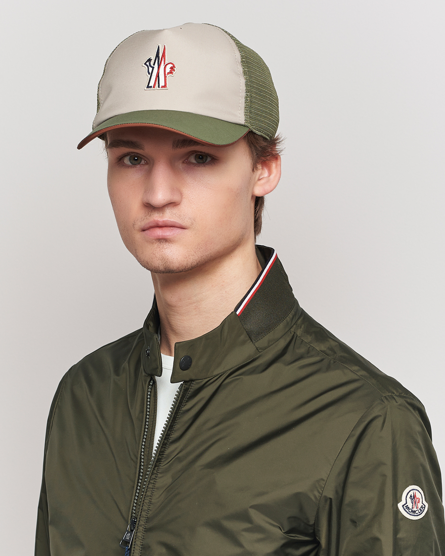 Herre | Moncler Grenoble Baseball Cap Military Green | Moncler Grenoble | Baseball Cap Military Green