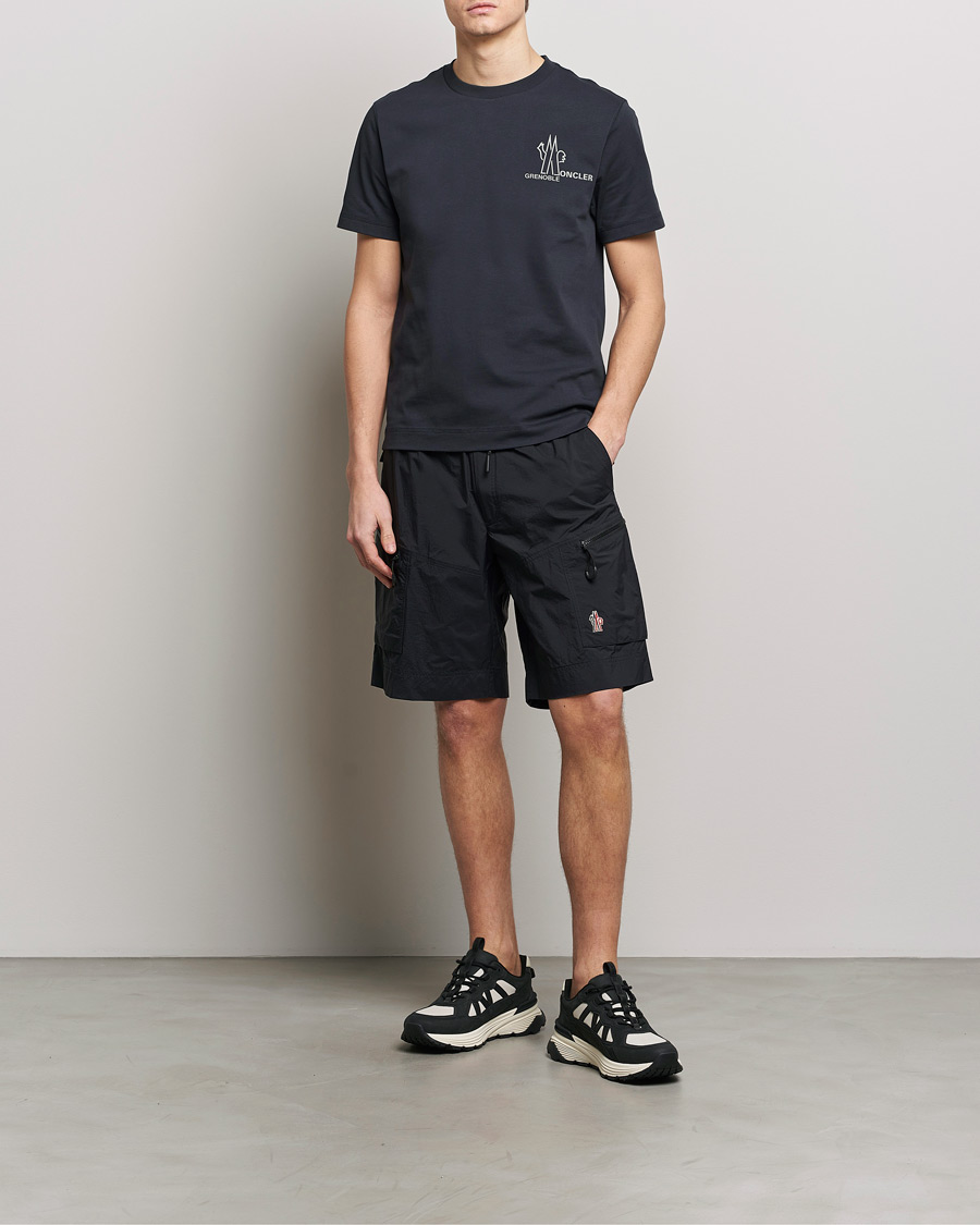 Herre | T-Shirts | Moncler Grenoble | Short Sleeve T-Shirt Navy