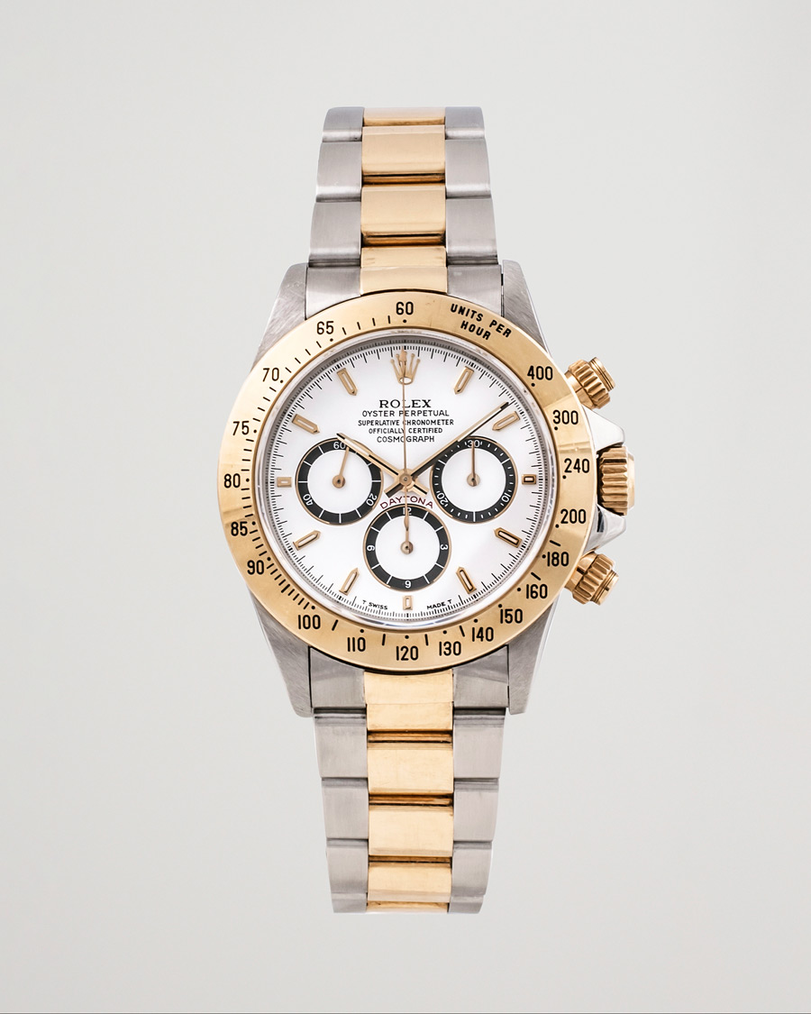 Herre | Rolex Pre-Owned Daytona 16523 G/S Silver | Rolex Pre-Owned | Daytona 16523 G/S Silver