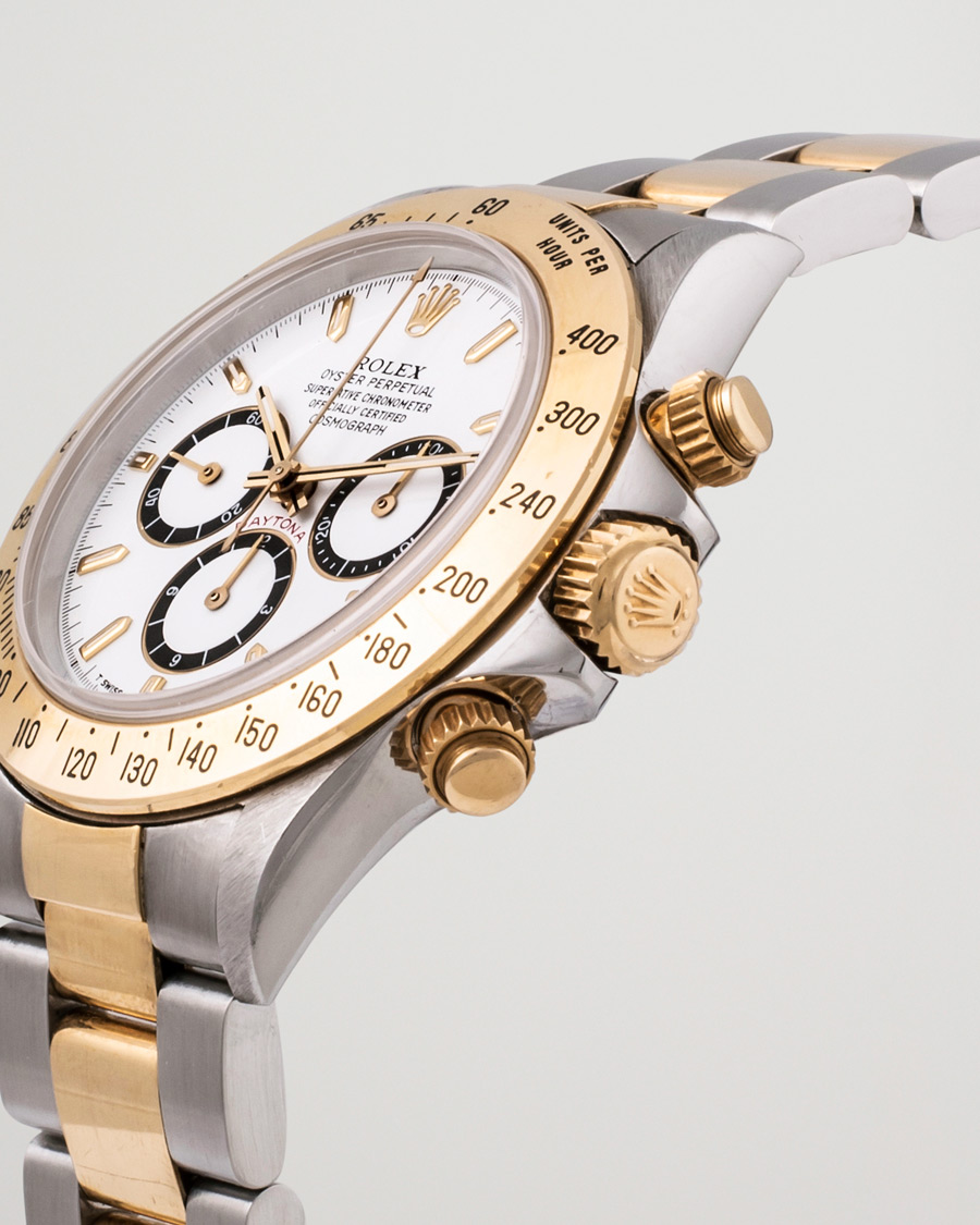 Herre | Rolex Pre-Owned Daytona 16523 G/S Silver | Rolex Pre-Owned | Daytona 16523 G/S Silver