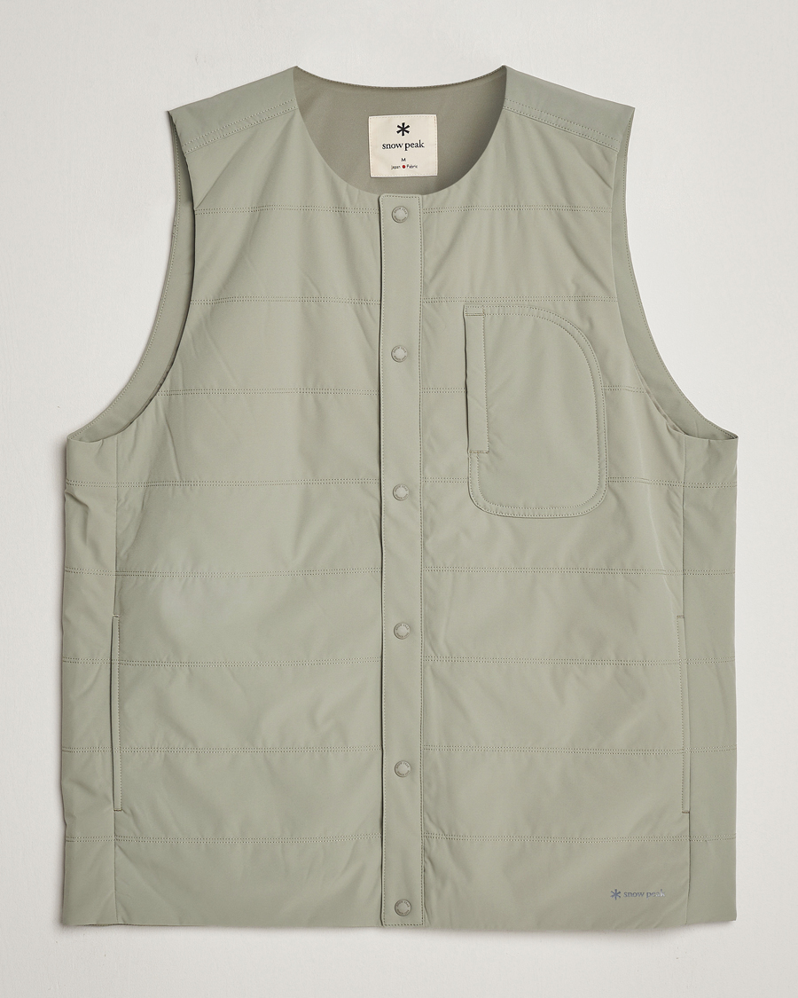 Herre | Veste | Snow Peak | Flexible Insulated Vest Beige