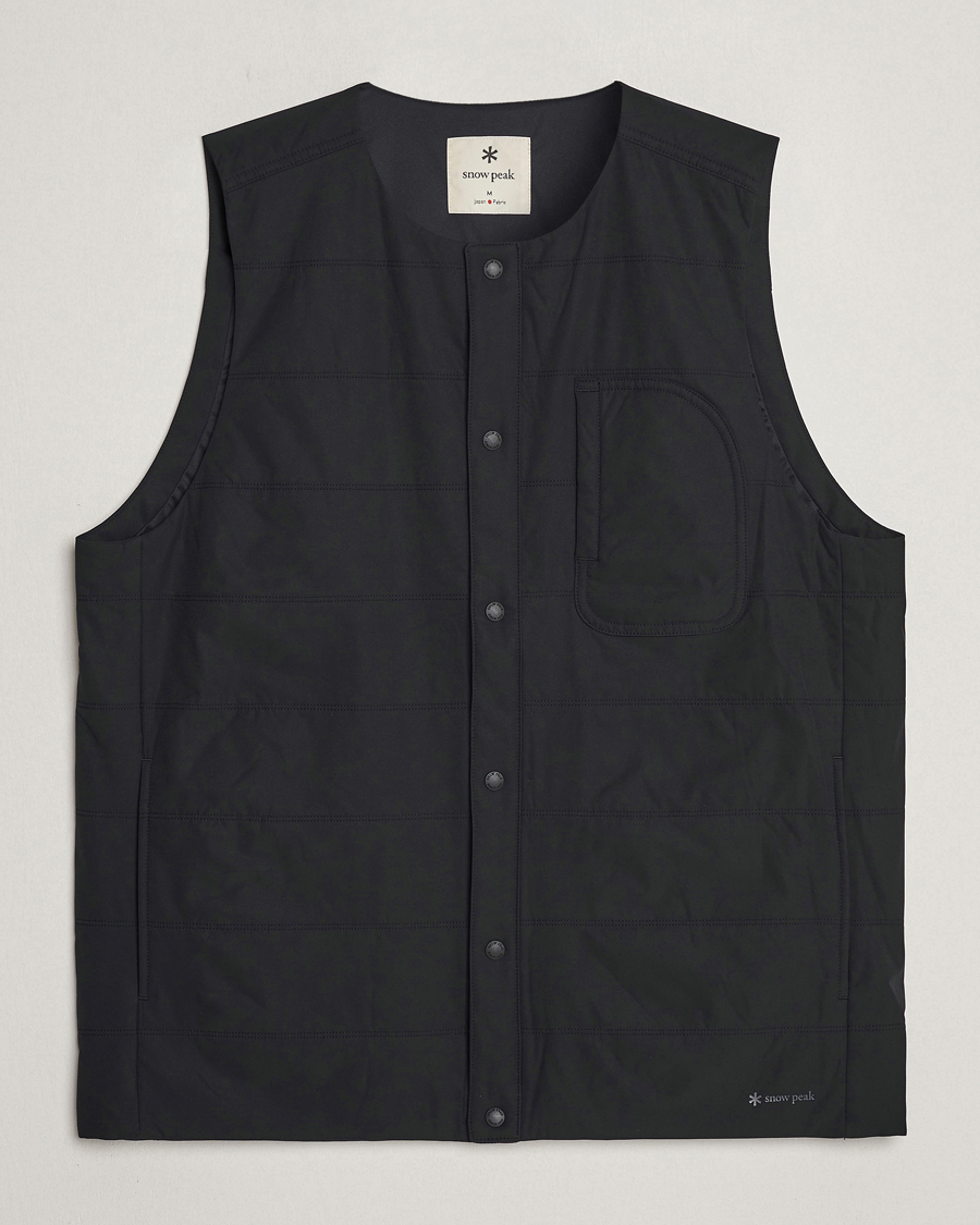 Herre | Veste | Snow Peak | Flexible Insulated Vest Black