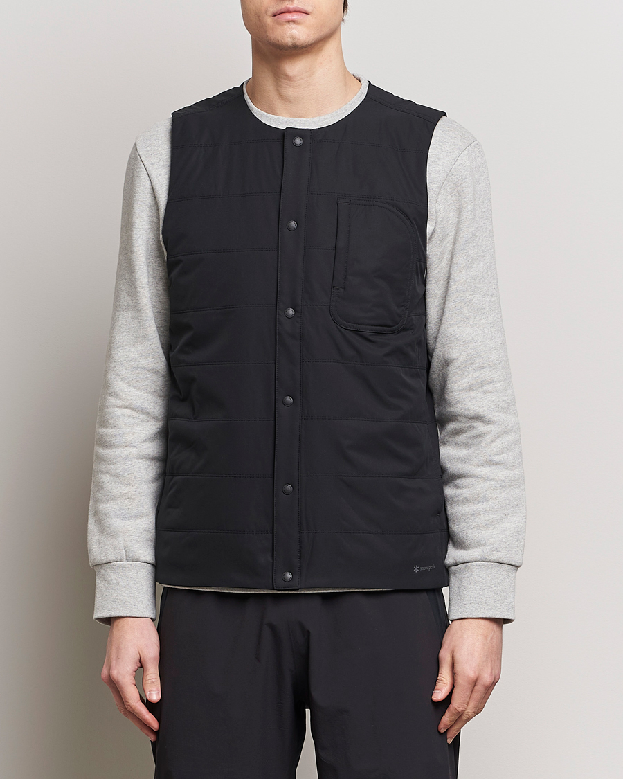 Herre | Japanese Department | Snow Peak | Flexible Insulated Vest Black