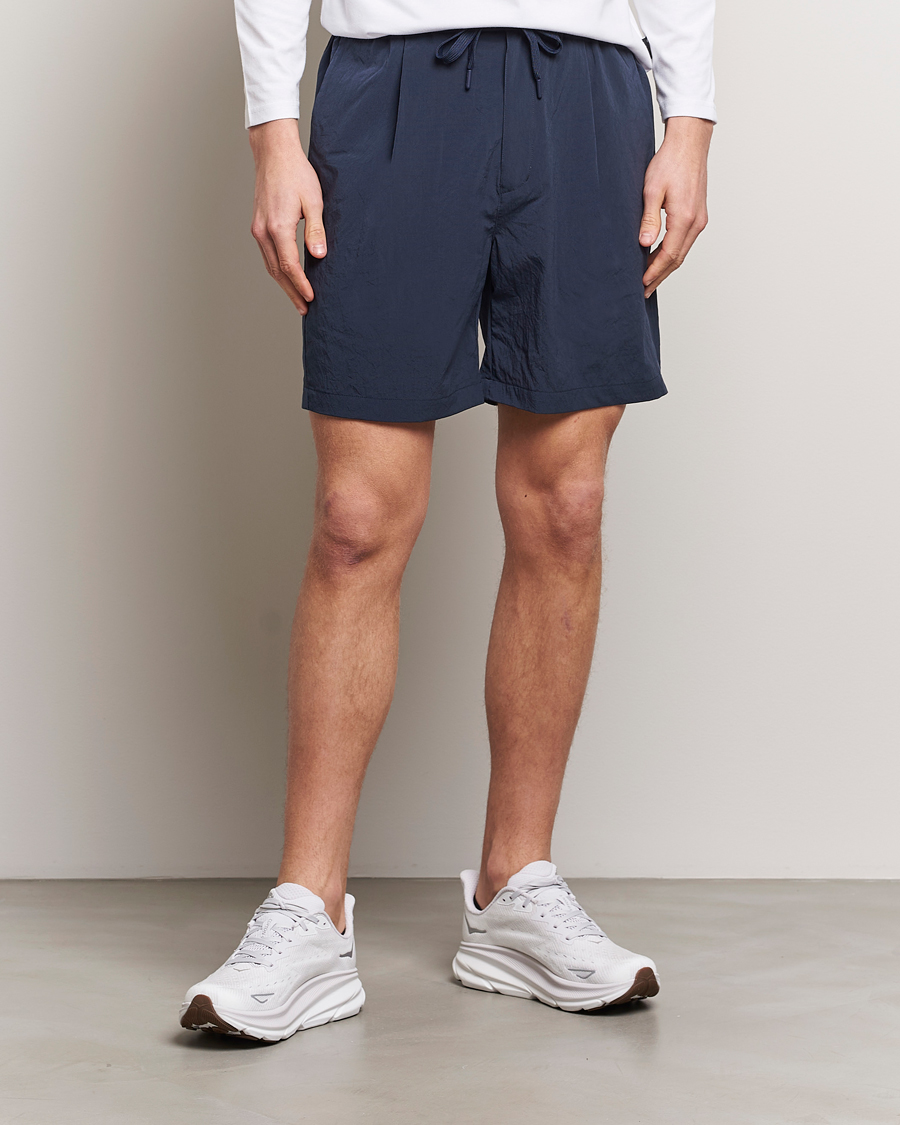 Herre | Japanese Department | Snow Peak | Quick Dry Shorts Navy