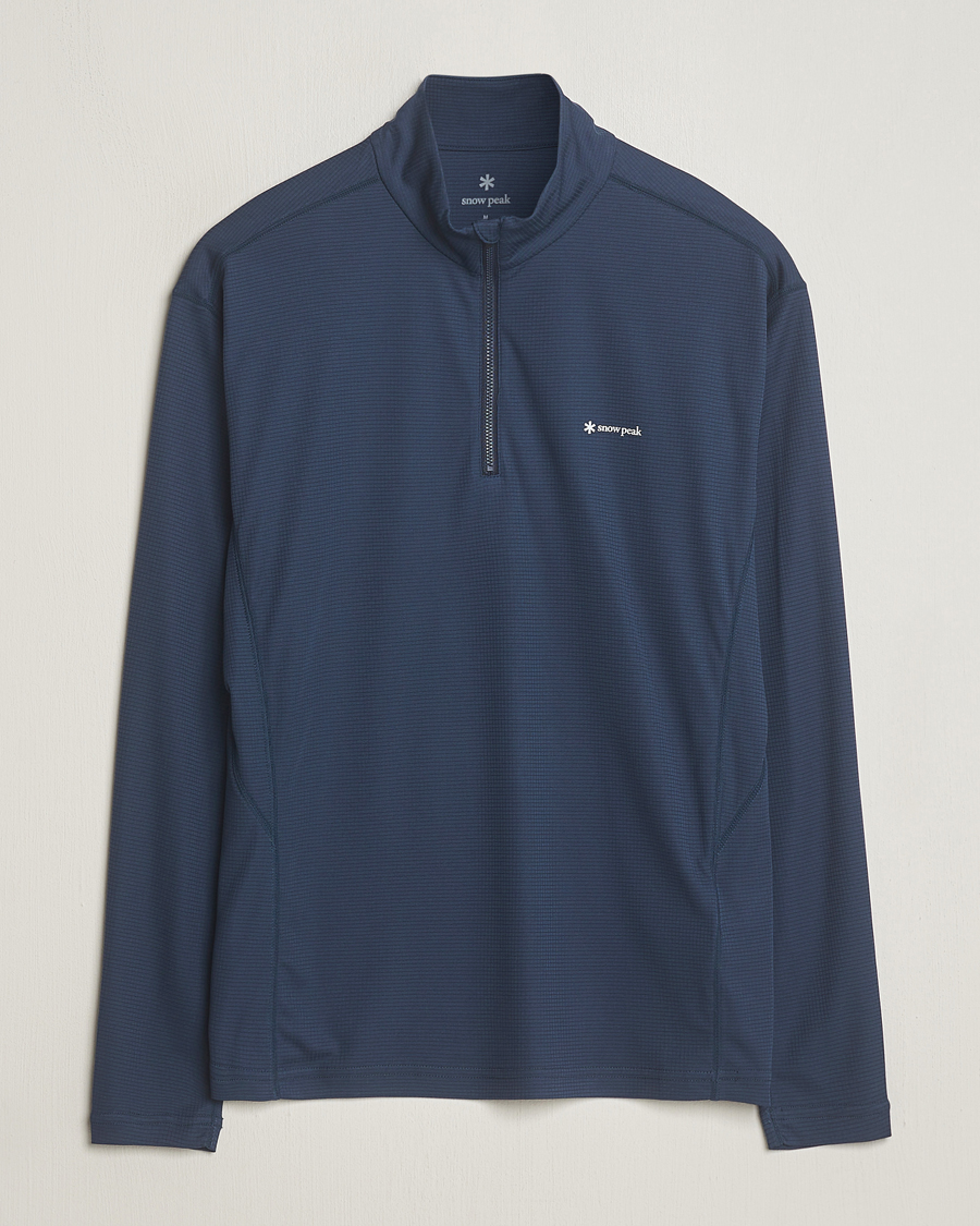 Herre | Trøjer | Snow Peak | PE Power Dry Half Zip Navy