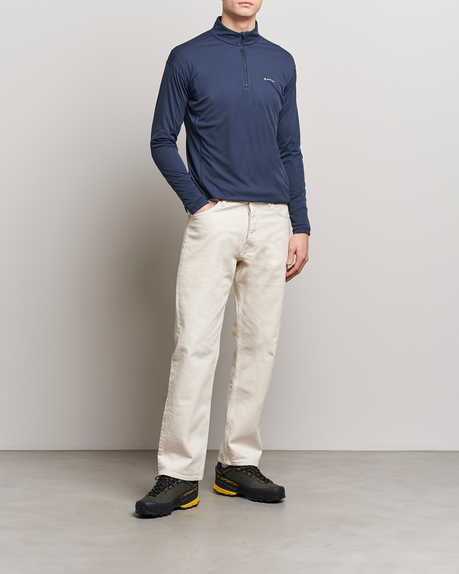 Herre | Trøjer | Snow Peak | PE Power Dry Half Zip Navy