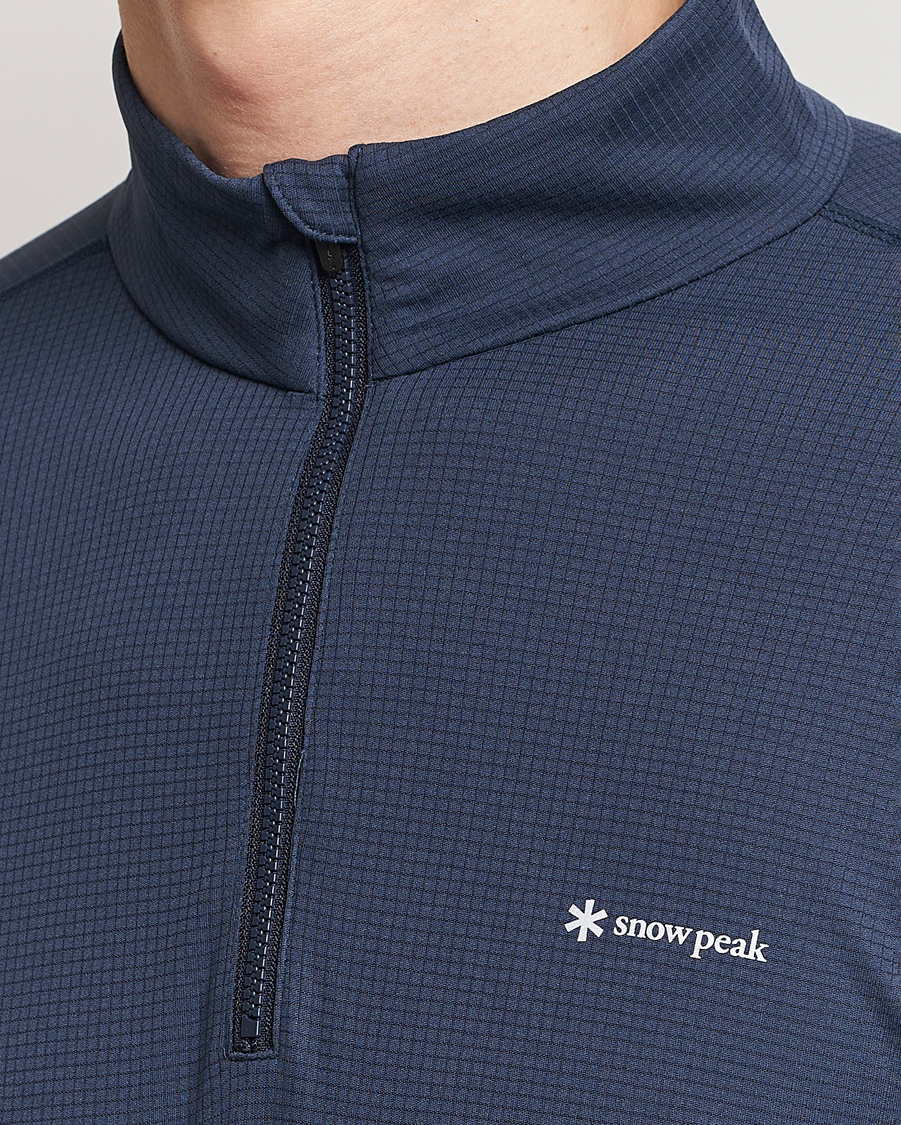 Herre | Trøjer | Snow Peak | PE Power Dry Half Zip Navy