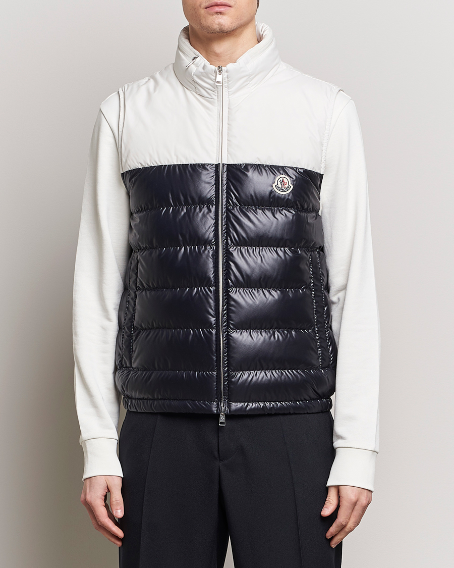 Herre | Moderne jakker | Moncler | Cerces Vest White/Black