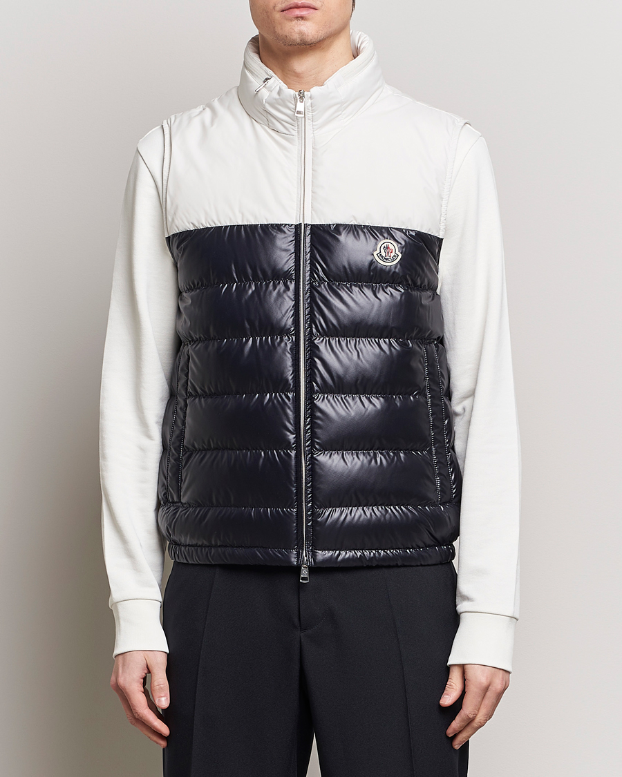 Herre | Veste | Moncler | Cerces Vest White/Black