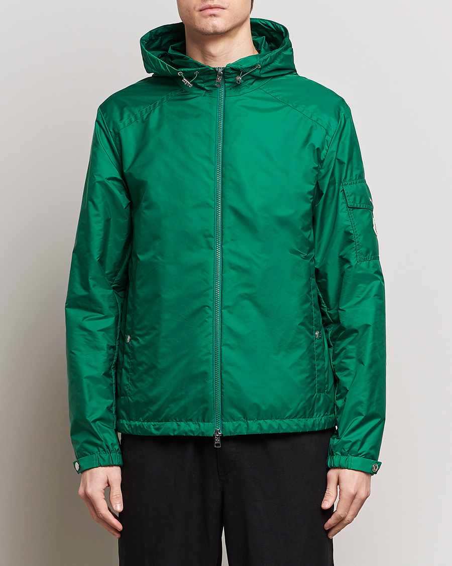 Men |  | Moncler | Etiache Hooded Bomber Jacket Green