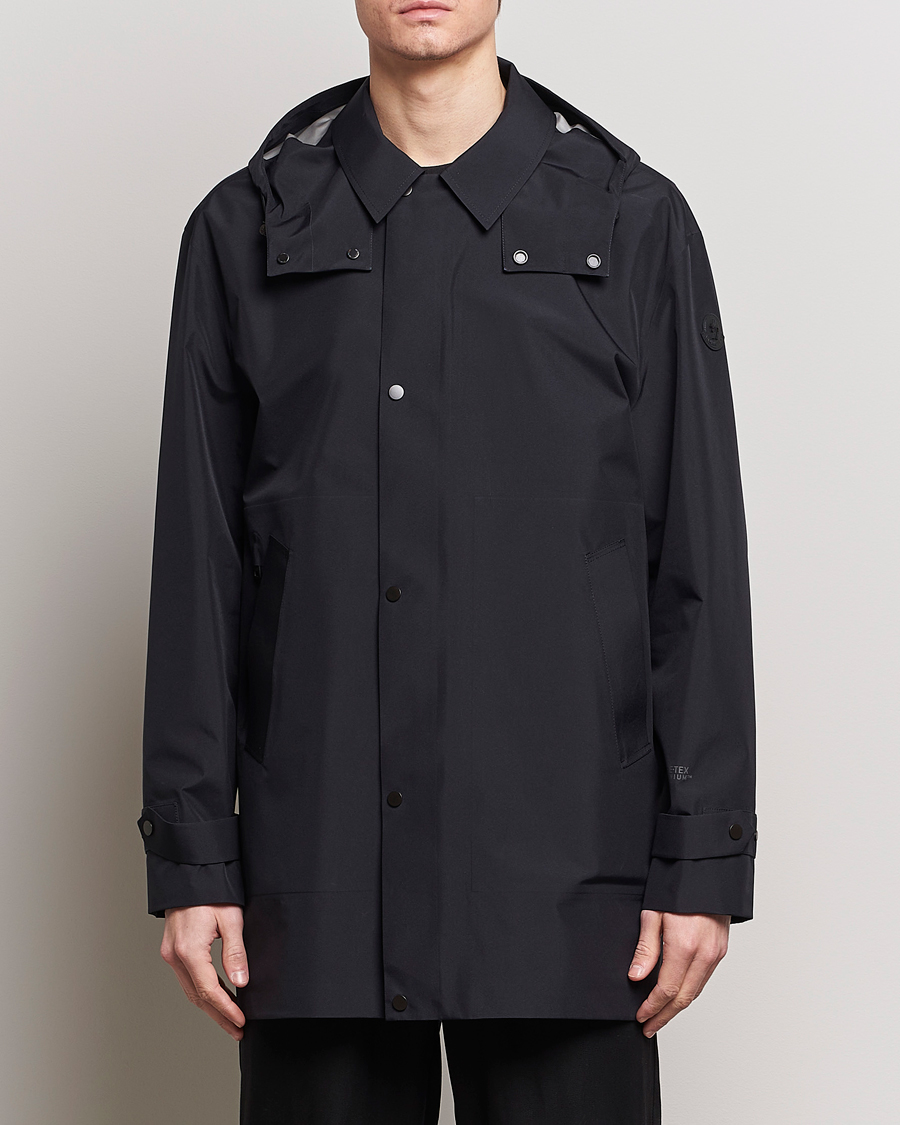 Herre | Efterårsjakker | Moncler | Mongioia Technical Rain Coat Navy