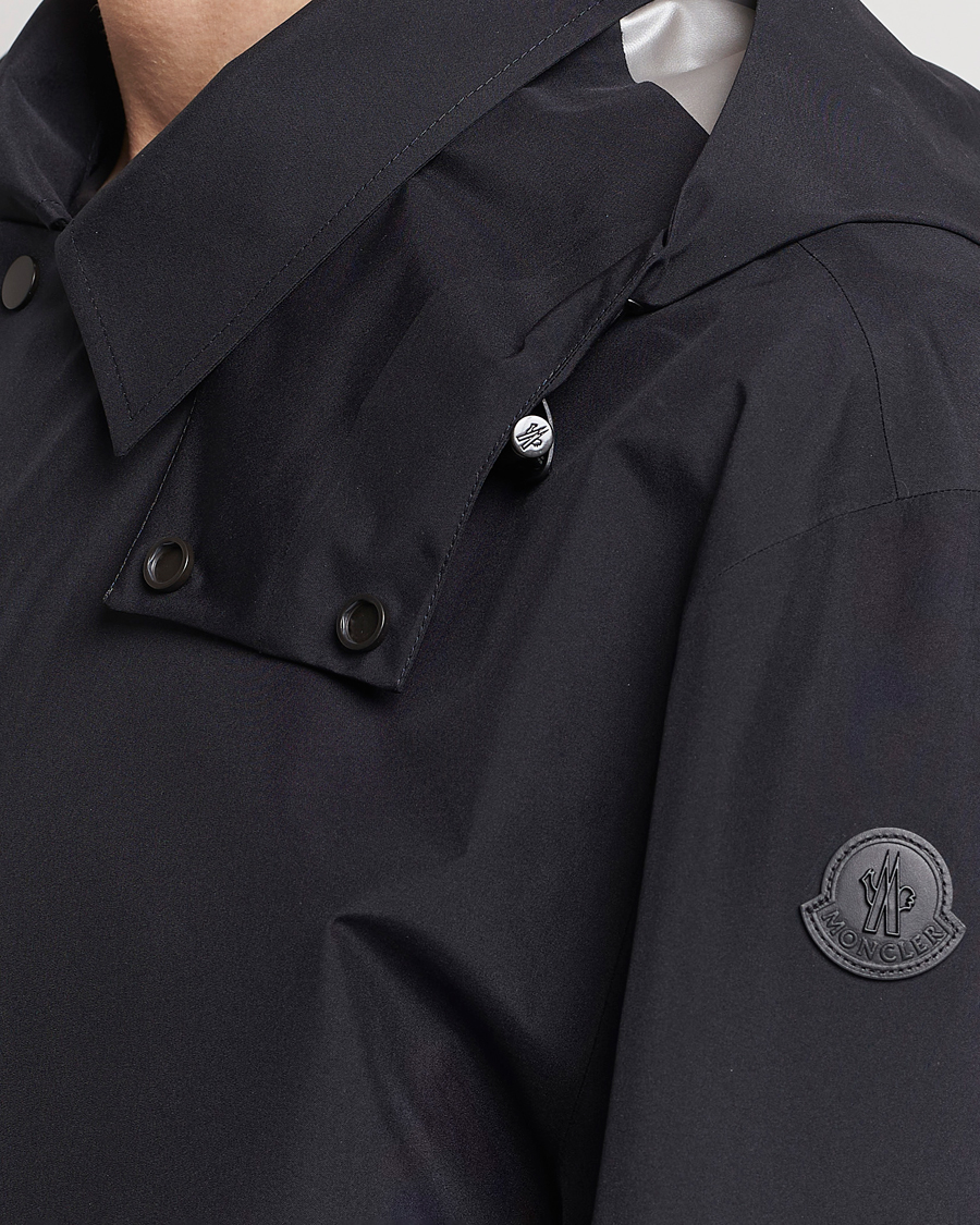 Herre | Jakker | Moncler | Mongioia Technical Rain Coat Navy
