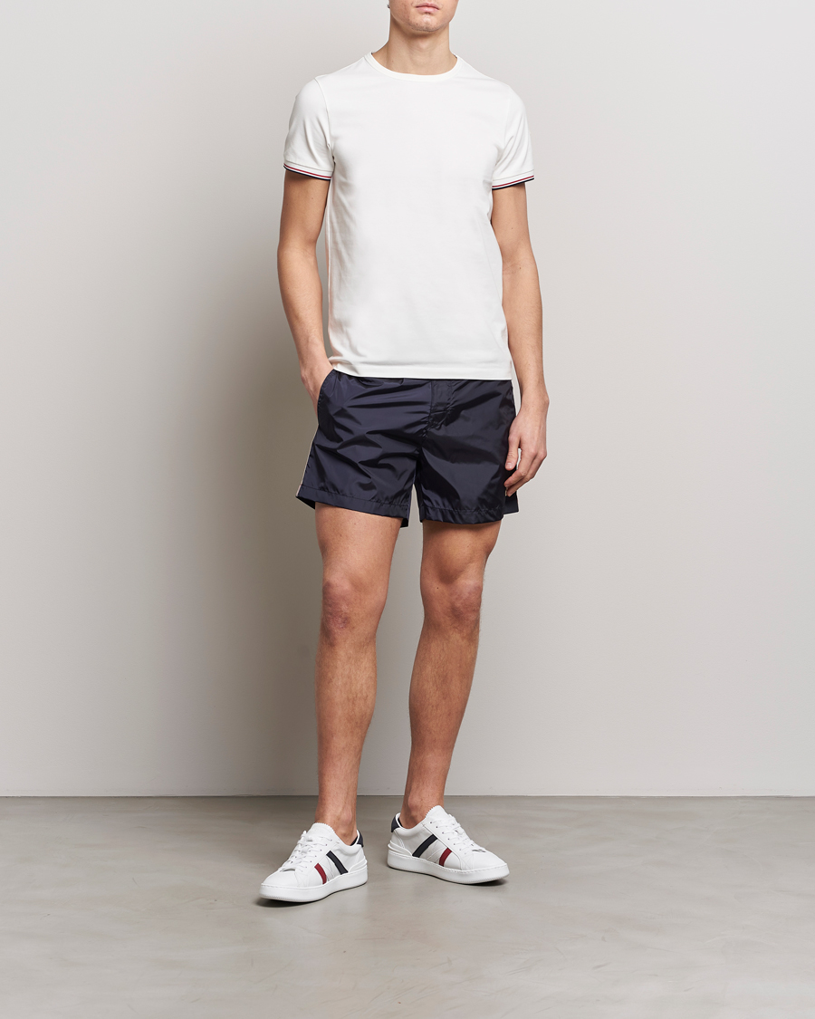 Herre | Badebukser | Moncler | Nylon Swim Shorts Navy