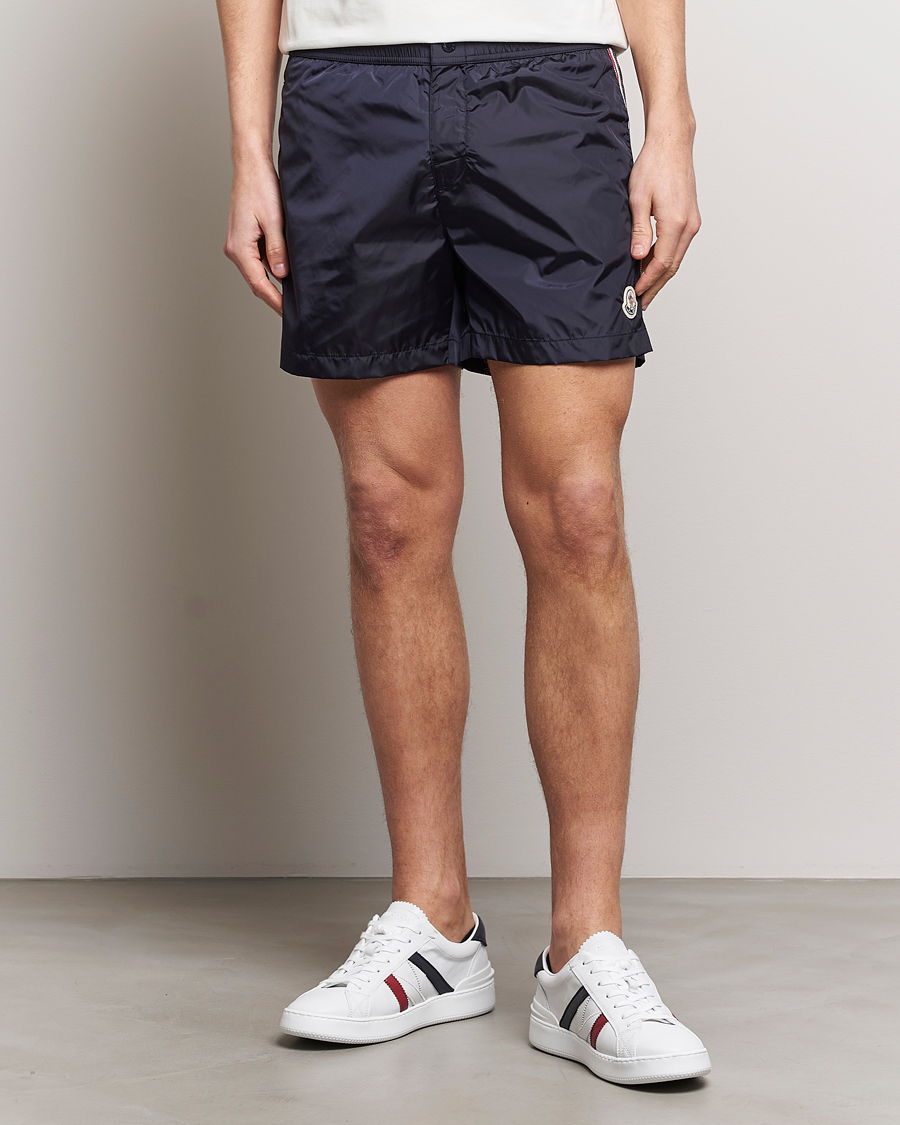 Herre | Tøj | Moncler | Nylon Swim Shorts Navy