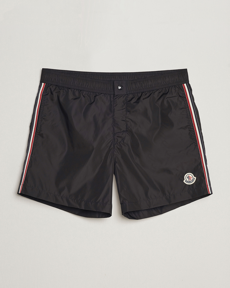 Herre | Badebukser | Moncler | Nylon Swim Shorts Black