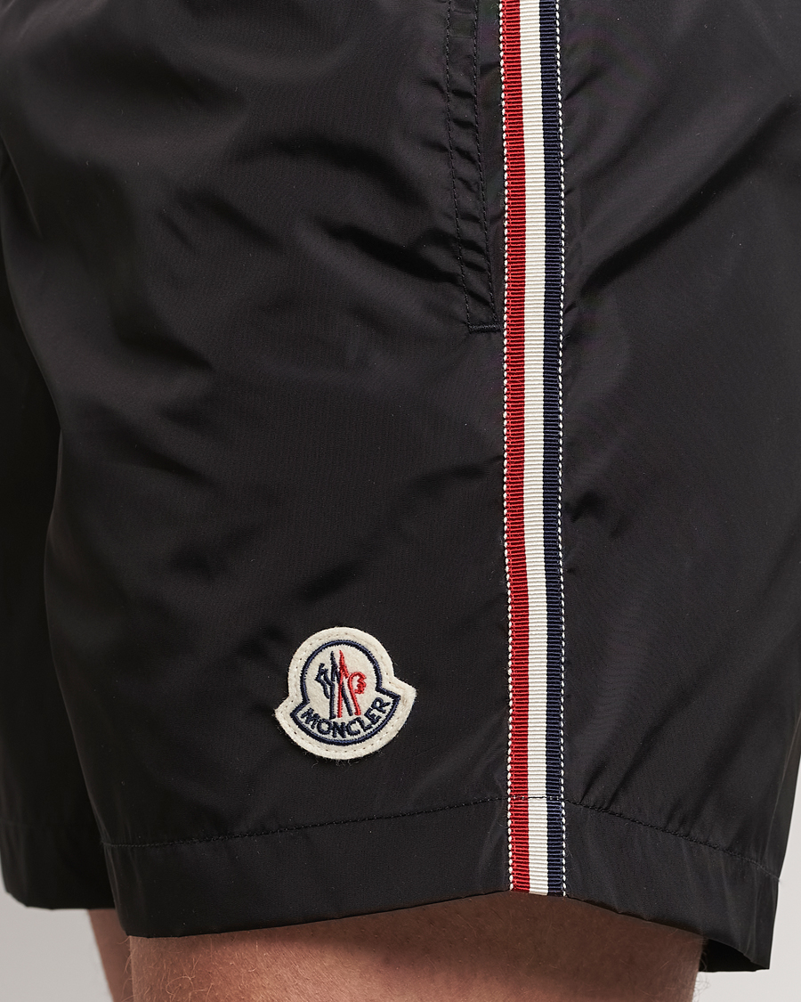 Herre | Badebukser | Moncler | Nylon Swim Shorts Black
