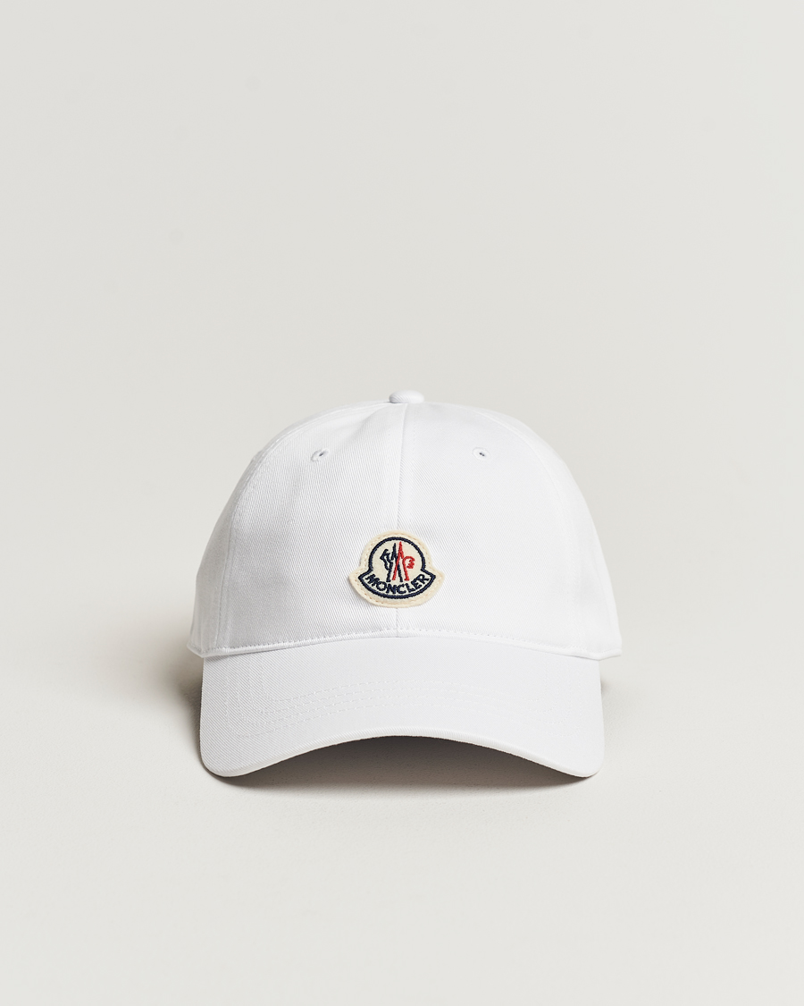 Herre | Moncler Baseball Cap White | Moncler | Baseball Cap White