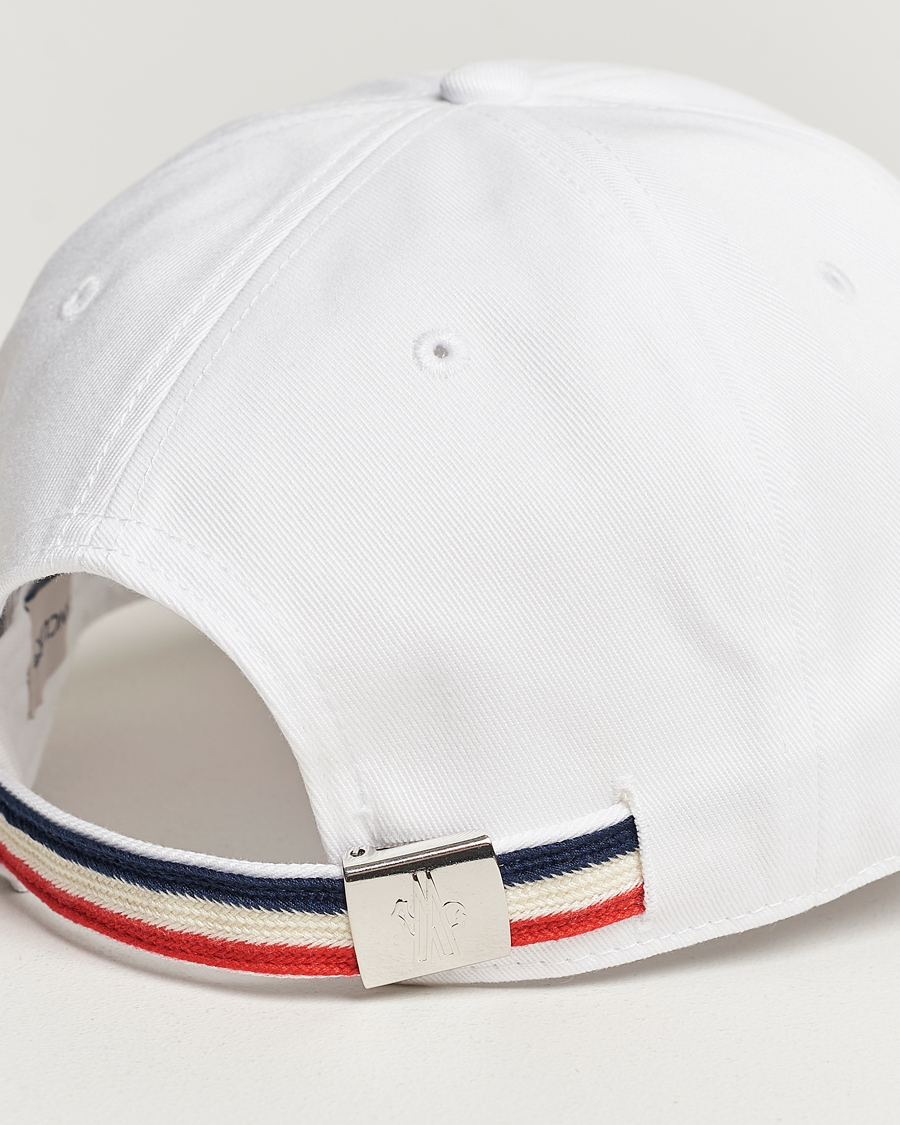 Herre | Moncler Baseball Cap White | Moncler | Baseball Cap White