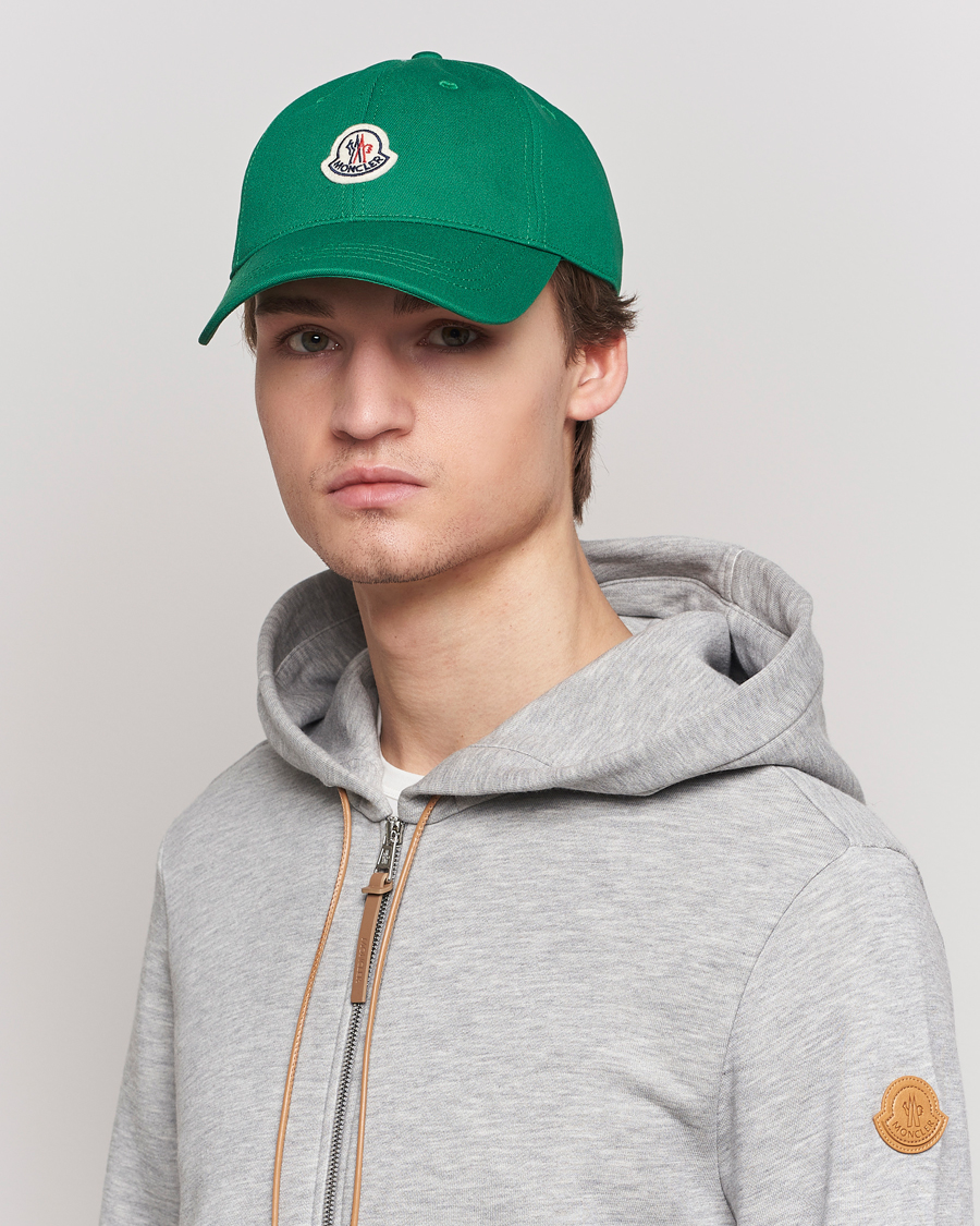 Men | Moncler | Moncler | Baseball Cap Emerald Green