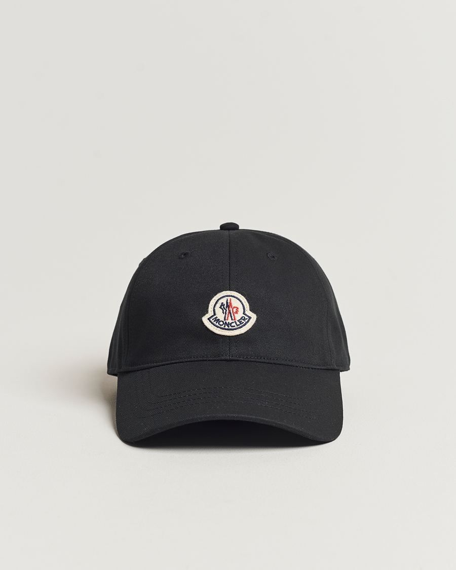 Herre | Moncler Baseball Cap Black | Moncler | Baseball Cap Black